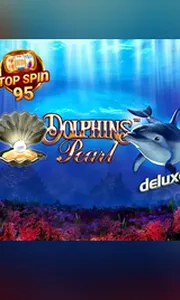 Dolphin's Pearl Deluxe Top Spin Max RTP Logo